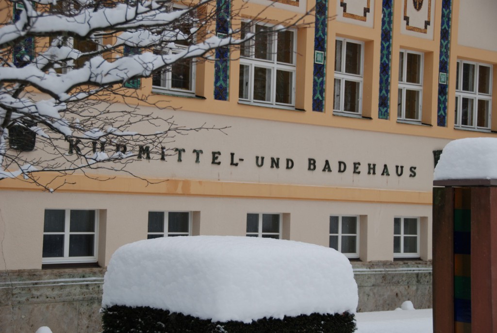 Kurmittelhaus im Winter