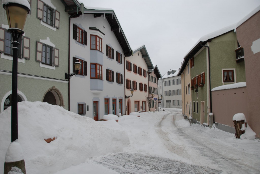 Obere Stadt im Winter